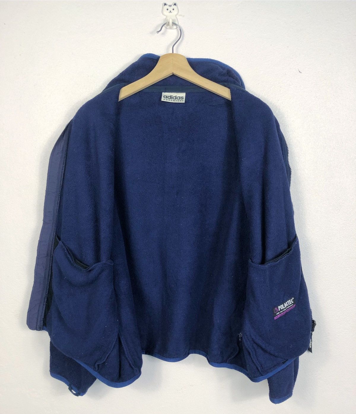 Adidas Rare Vintage Adidas Adventure X Descente Fleece Sweatshirt Size US M / EU 48-50 / 2 - 9 Thumbnail