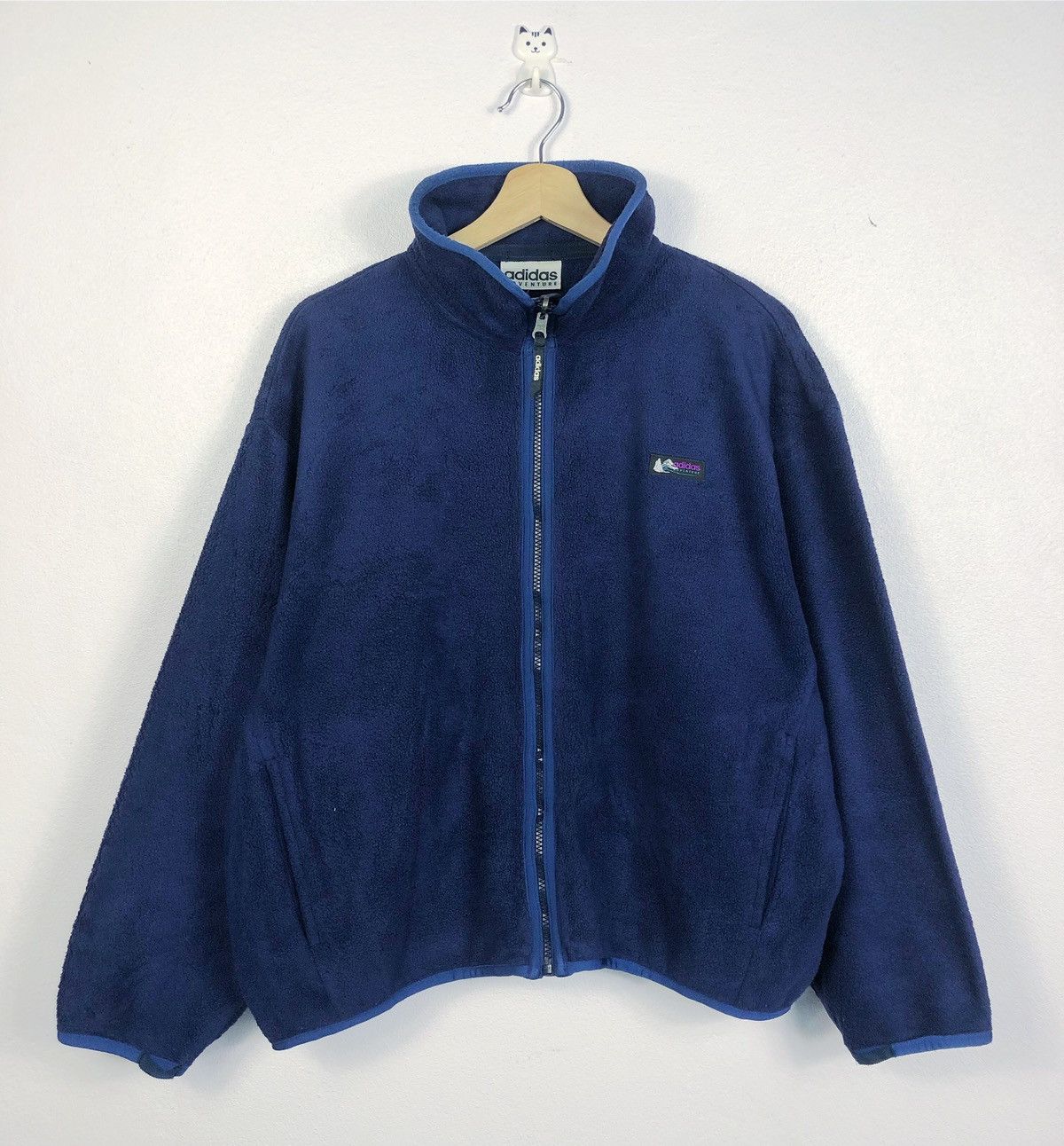 Adidas Rare Vintage Adidas Adventure X Descente Fleece Sweatshirt Size US M / EU 48-50 / 2 - 1 Thumbnail