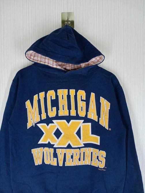 NCAA × Vintage Rare Vintage Michigan Wolverines Hoodie Sweatshirt Size US M / EU 48-50 / 2 - 4 Thumbnail