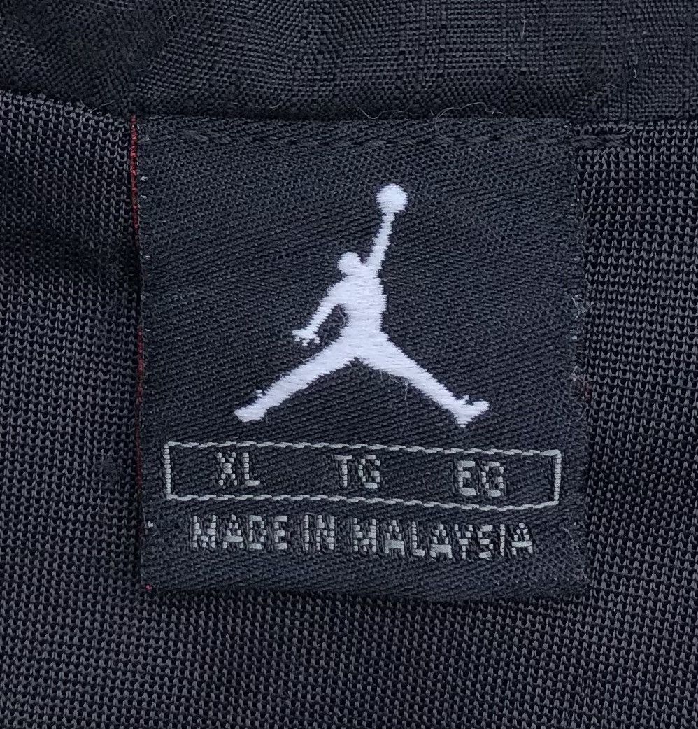 Jordan Brand Vintage Nike Air Jordan Flight Half Zip Jacket Size US XL / EU 56 / 4 - 18 Thumbnail