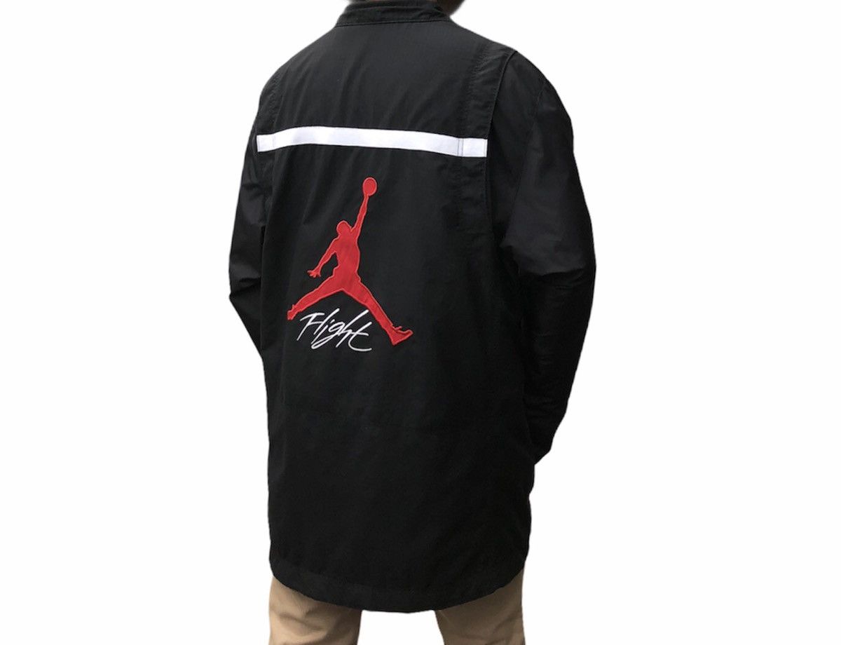 Jordan Brand Vintage Nike Air Jordan Flight Half Zip Jacket Size US XL / EU 56 / 4 - 1 Thumbnail