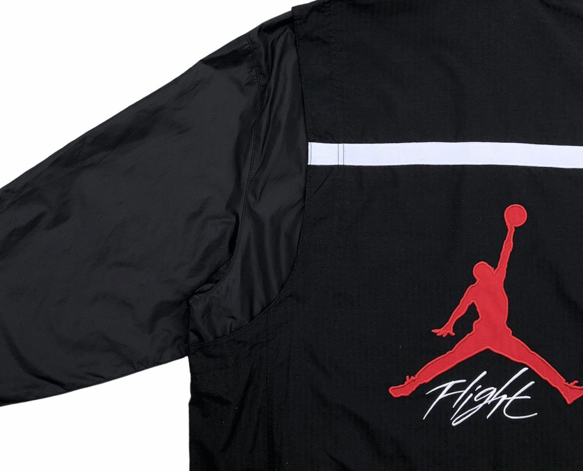 Jordan Brand Vintage Nike Air Jordan Flight Half Zip Jacket Size US XL / EU 56 / 4 - 11 Thumbnail