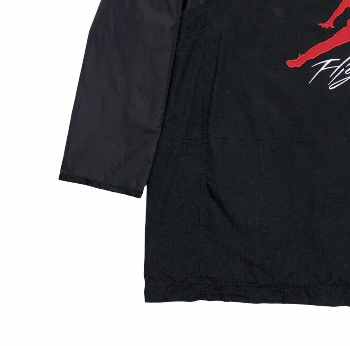 Jordan Brand Vintage Nike Air Jordan Flight Half Zip Jacket Size US XL / EU 56 / 4 - 9 Thumbnail