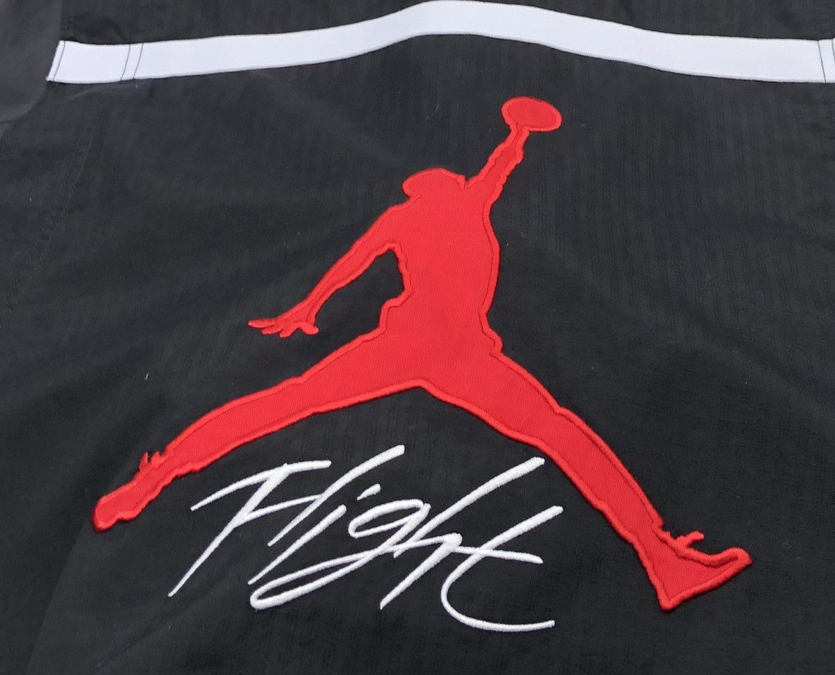 Jordan Brand Vintage Nike Air Jordan Flight Half Zip Jacket Size US XL / EU 56 / 4 - 12 Thumbnail
