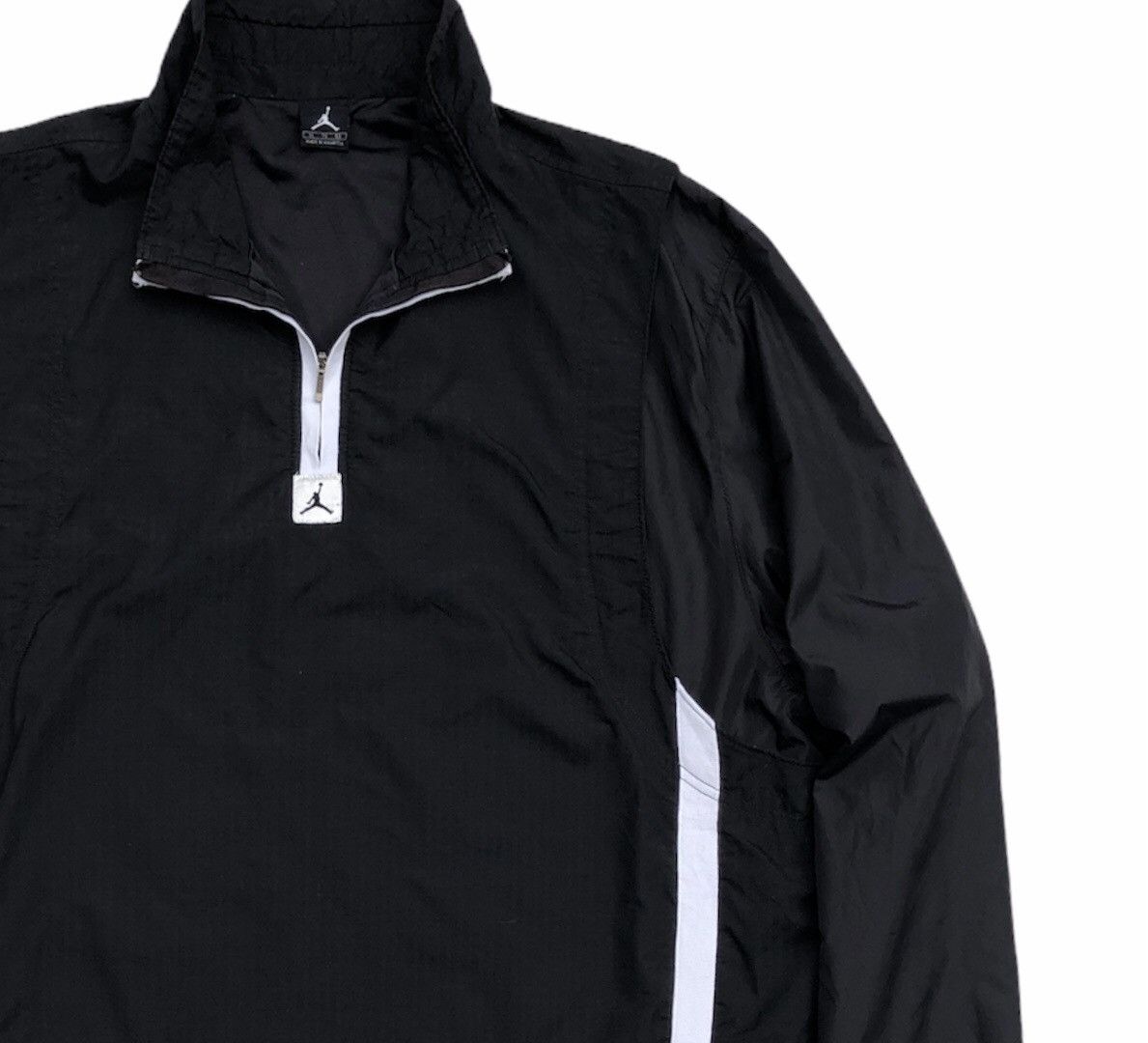 Jordan Brand Vintage Nike Air Jordan Flight Half Zip Jacket Size US XL / EU 56 / 4 - 14 Thumbnail