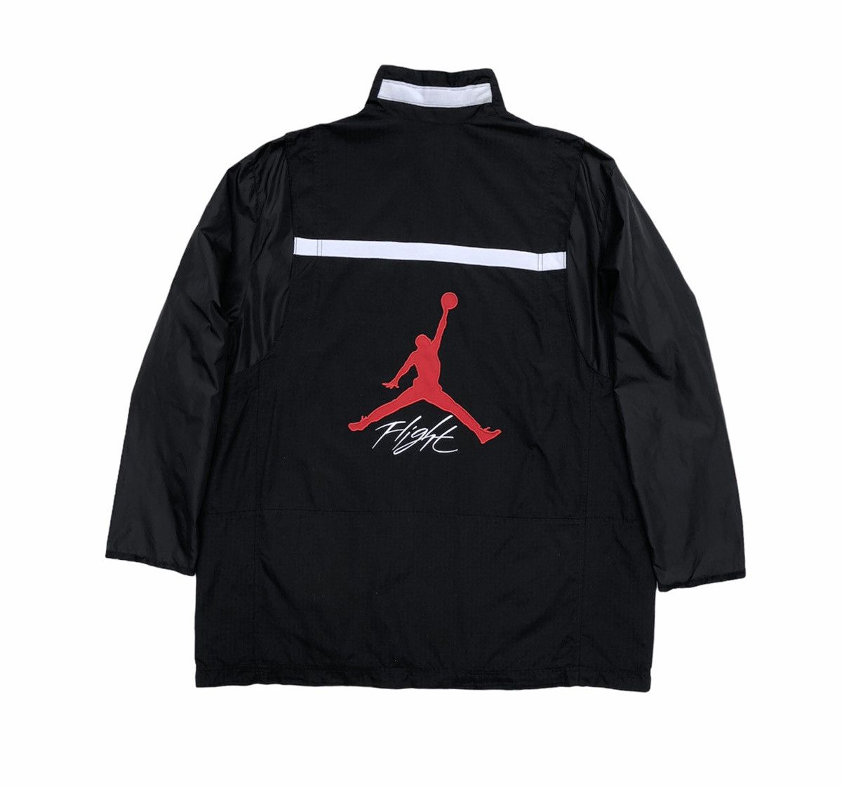 Jordan Brand Vintage Nike Air Jordan Flight Half Zip Jacket Size US XL / EU 56 / 4 - 8 Thumbnail