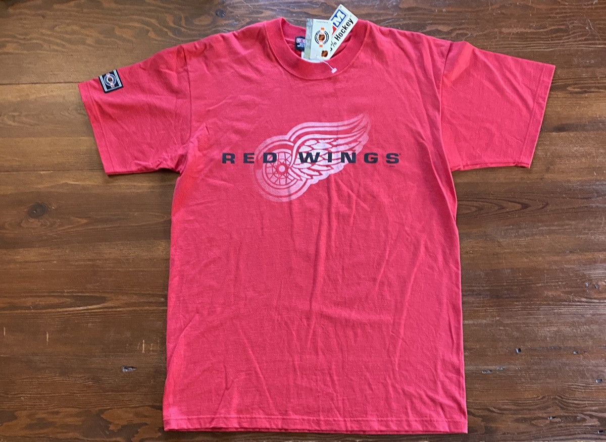 Ccm Vintage NWT Detroit Red Wings CCM New Tee Size US L / EU 52-54 / 3 - 2 Thumbnail