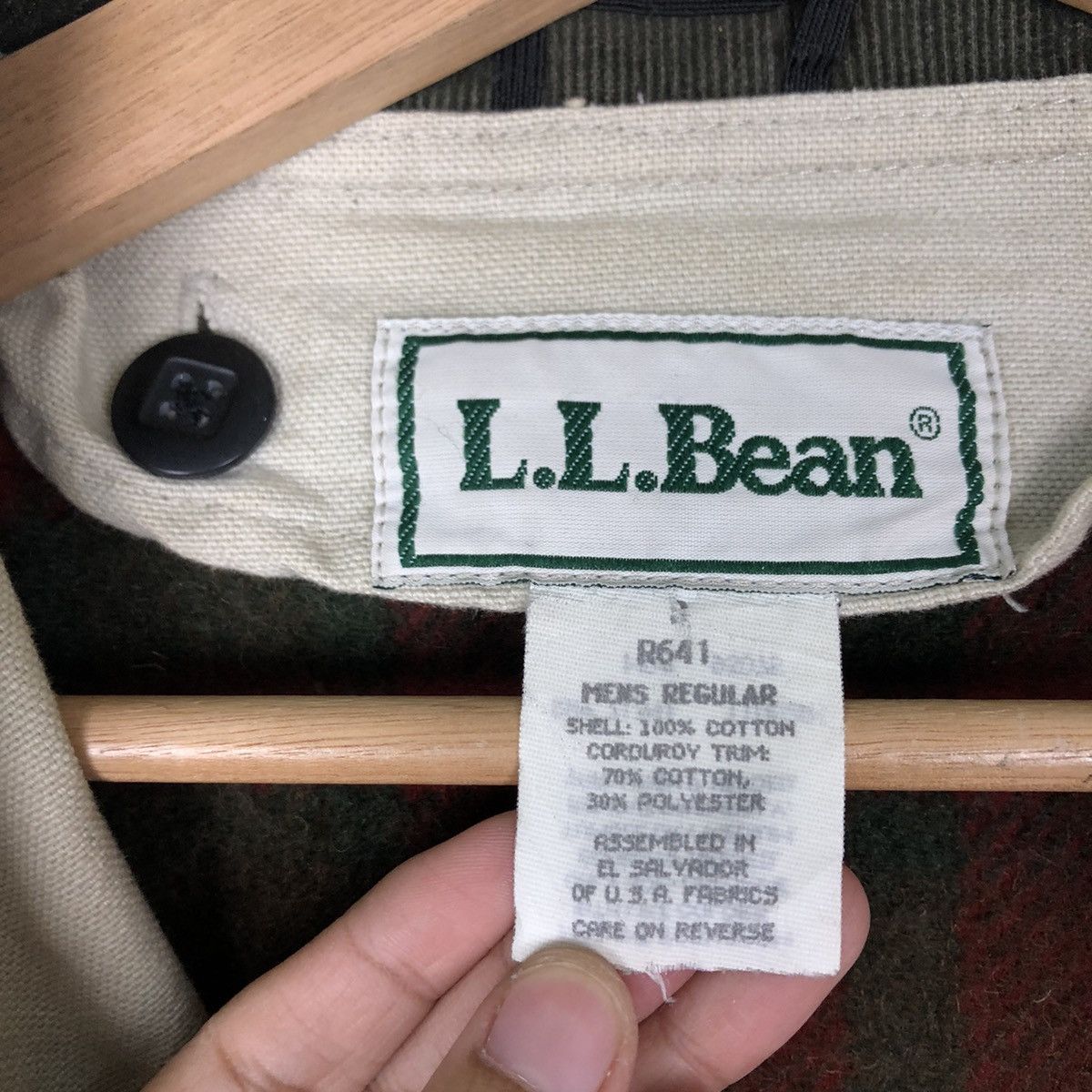 Japanese Brand VINTAGE DUCK CANVAS CHORE JACKET L.L.BEAN TARTAN BLANKET Size US M / EU 48-50 / 2 - 12 Thumbnail
