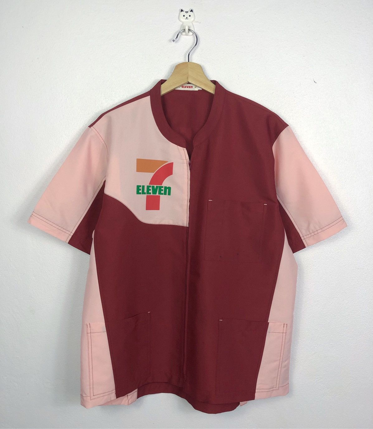 Vintage Rare Vintage 7 Eleven Zipper Tops Uniform Size US L / EU 52-54 / 3 - 1 Thumbnail