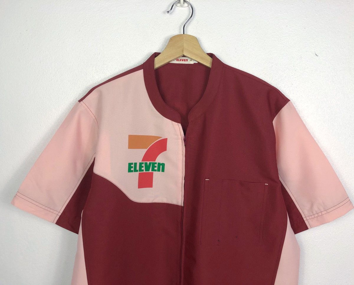 Vintage Rare Vintage 7 Eleven Zipper Tops Uniform Size US L / EU 52-54 / 3 - 2 Thumbnail