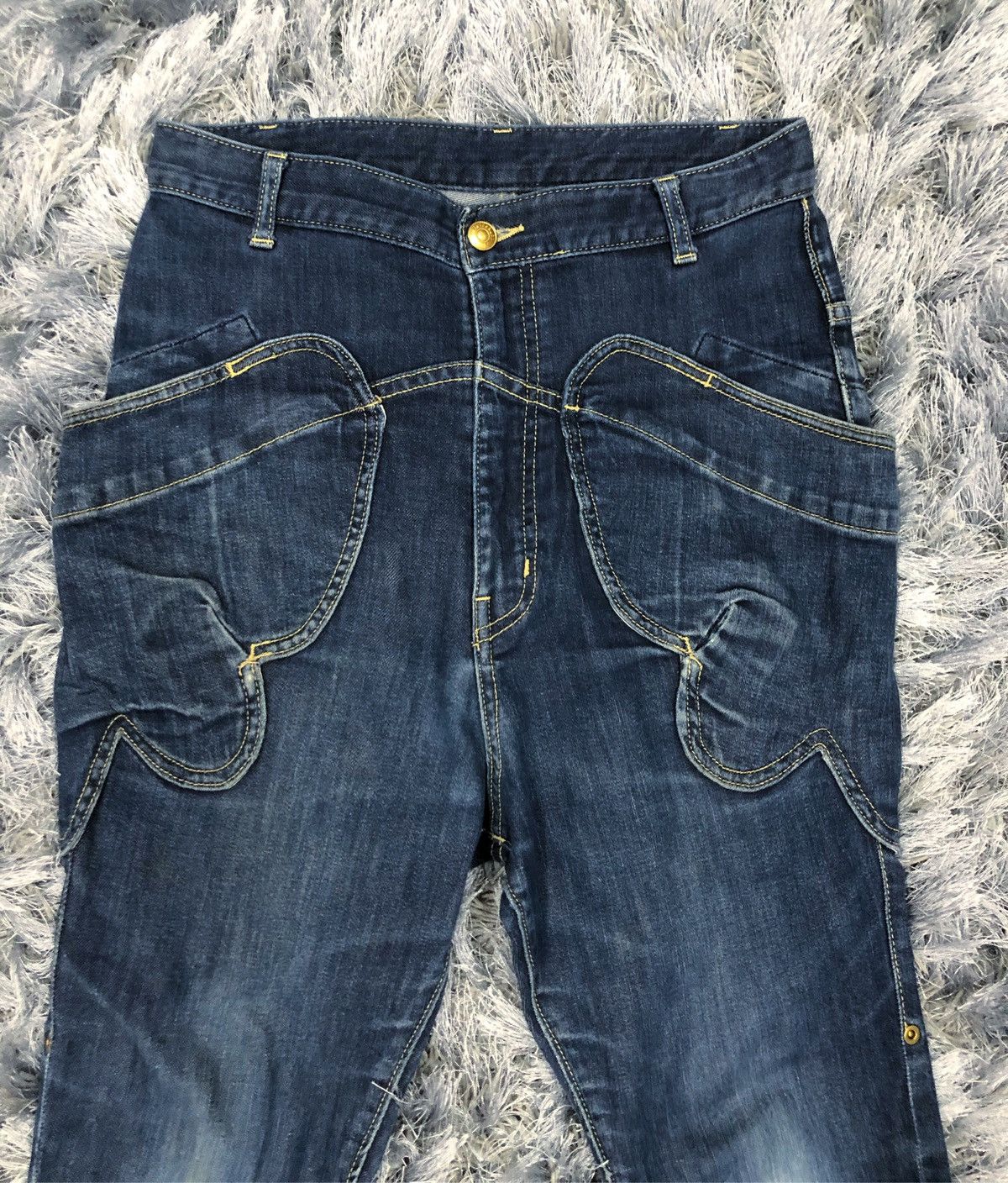 mercibeaucoup Vintage Mercibeaucoup Issey Miyake Indigo Dye Denim Jeans Size US 28 / EU 44 - 2 Thumbnail