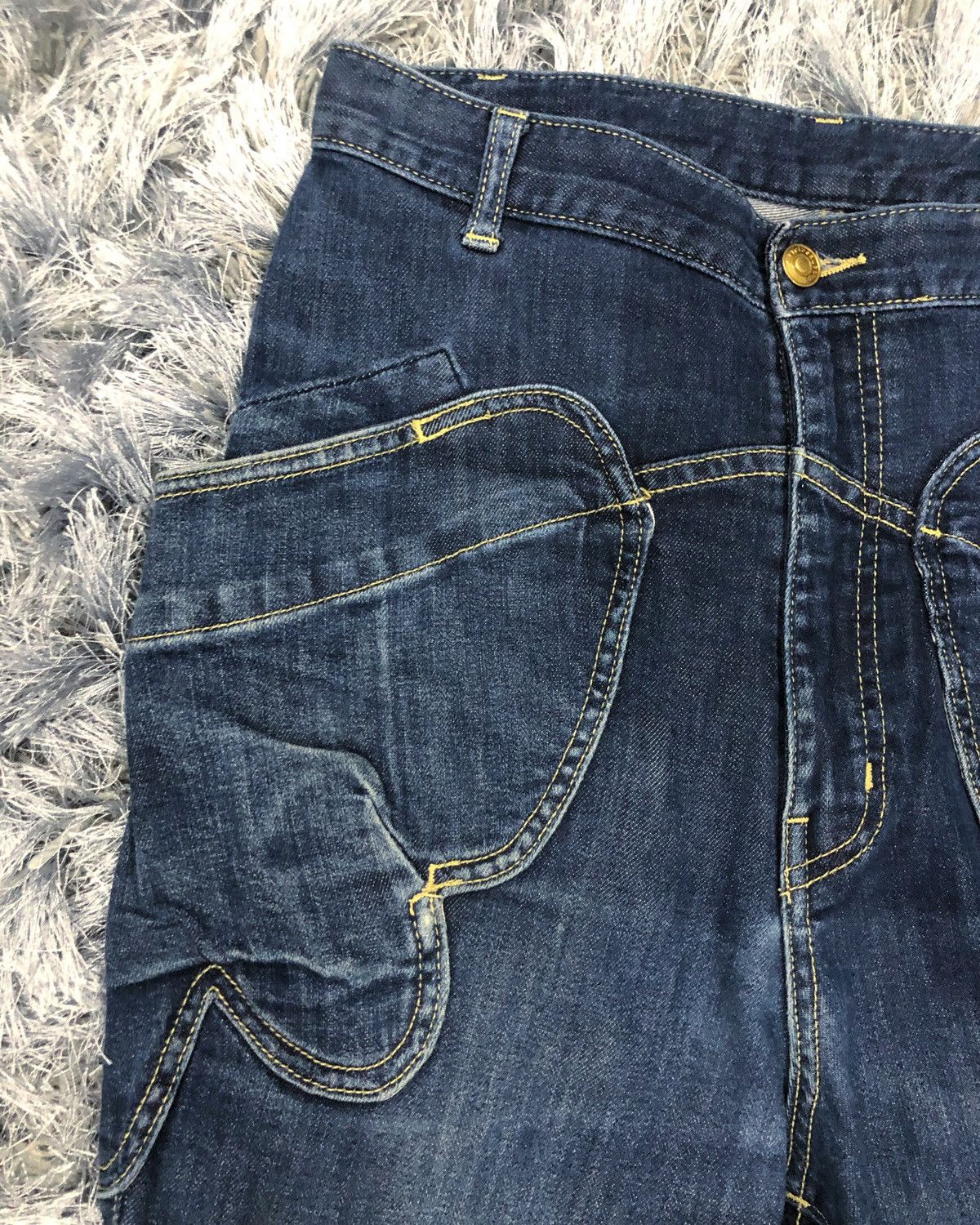 mercibeaucoup Vintage Mercibeaucoup Issey Miyake Indigo Dye Denim Jeans Size US 28 / EU 44 - 3 Thumbnail