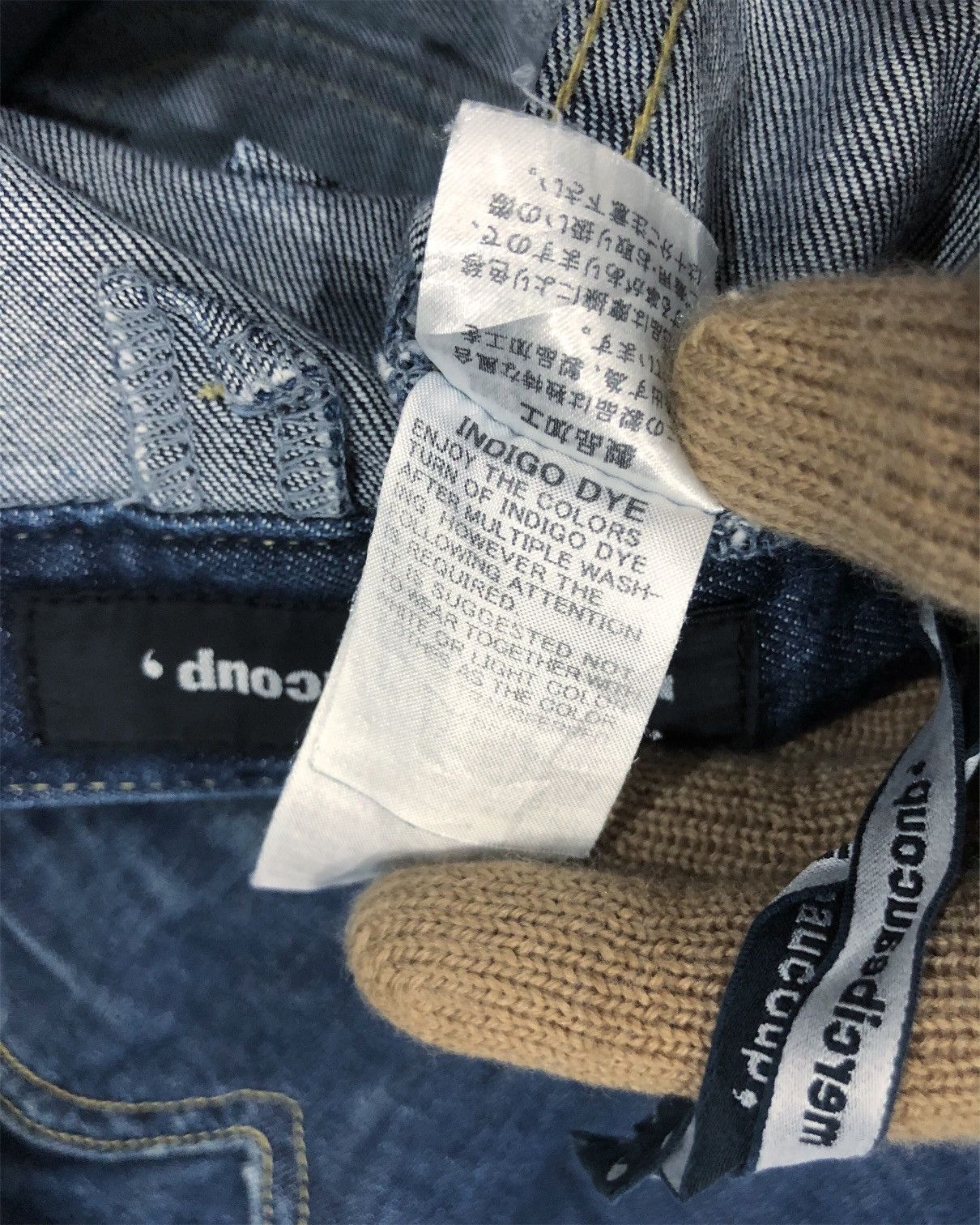 mercibeaucoup Vintage Mercibeaucoup Issey Miyake Indigo Dye Denim Jeans Size US 28 / EU 44 - 13 Thumbnail