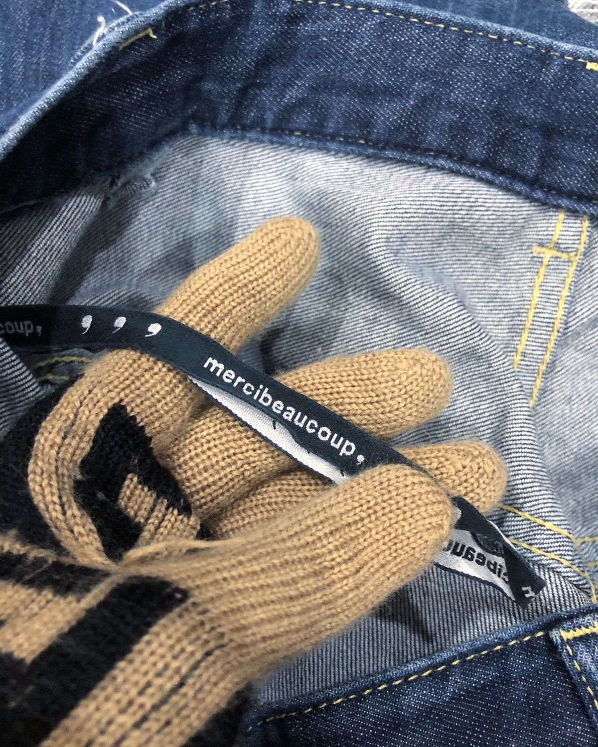 mercibeaucoup Vintage Mercibeaucoup Issey Miyake Indigo Dye Denim Jeans Size US 28 / EU 44 - 11 Thumbnail