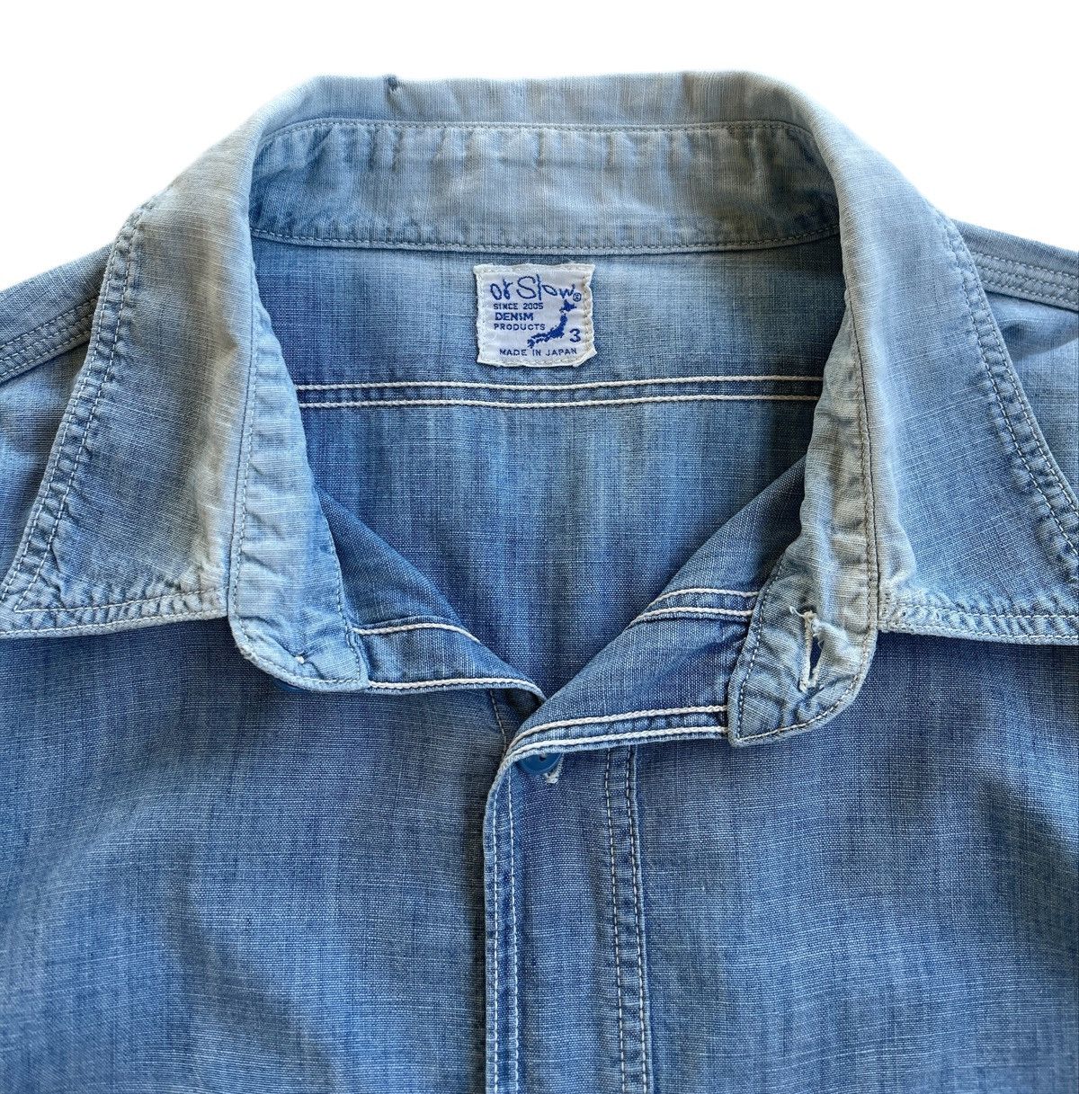 Orslow Orslow Japan Chambray Shirts Size US M / EU 48-50 / 2 - 5 Thumbnail