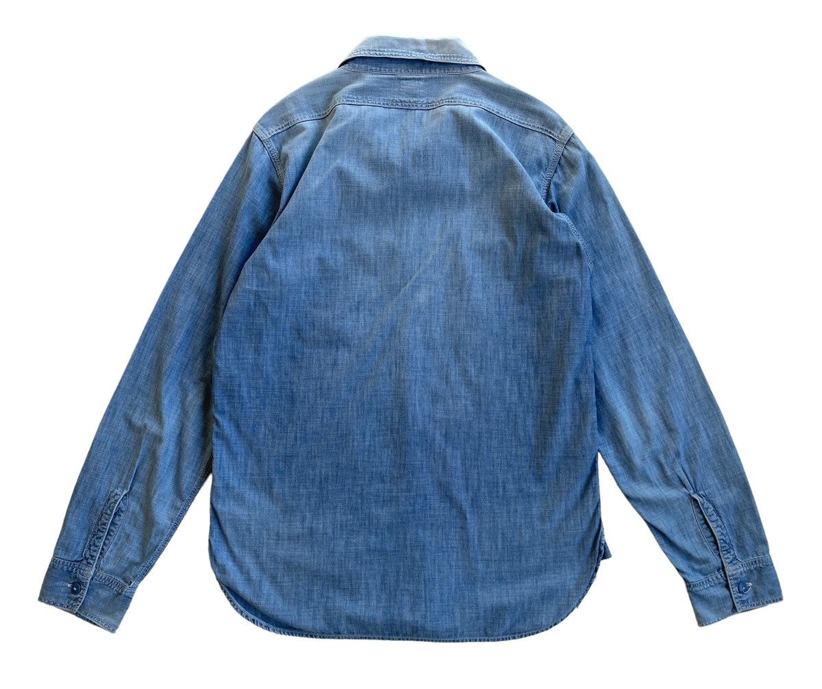 Orslow Orslow Japan Chambray Shirts Size US M / EU 48-50 / 2 - 4 Thumbnail