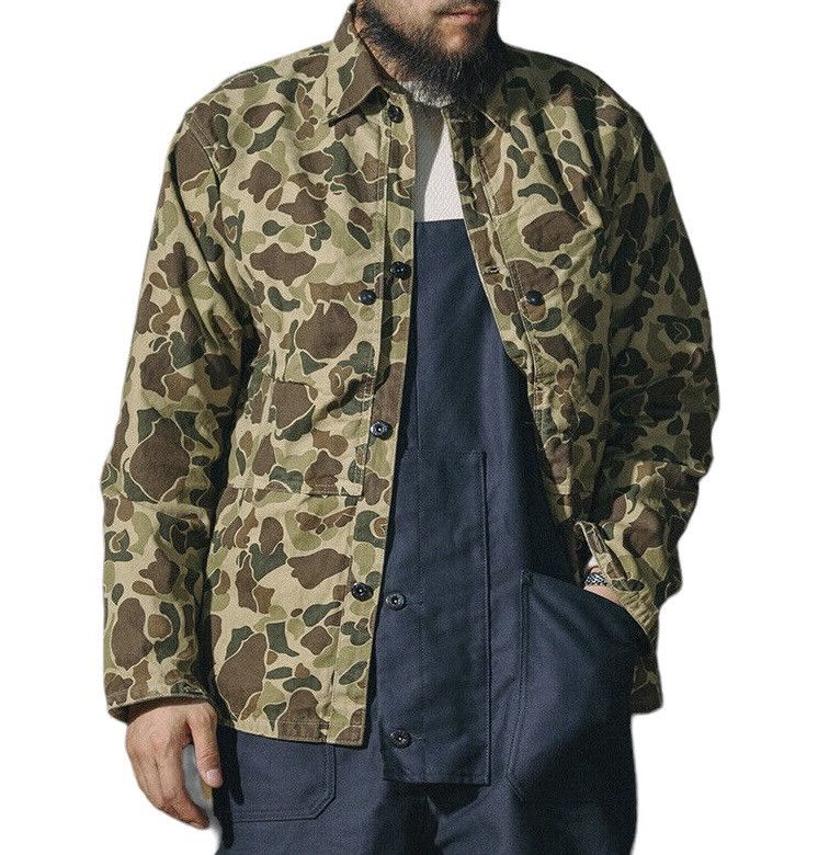 Vintage Vintage 70s Hunting Duck Camouflage Jacket Size US M / EU 48-50 / 2 - 2 Thumbnail