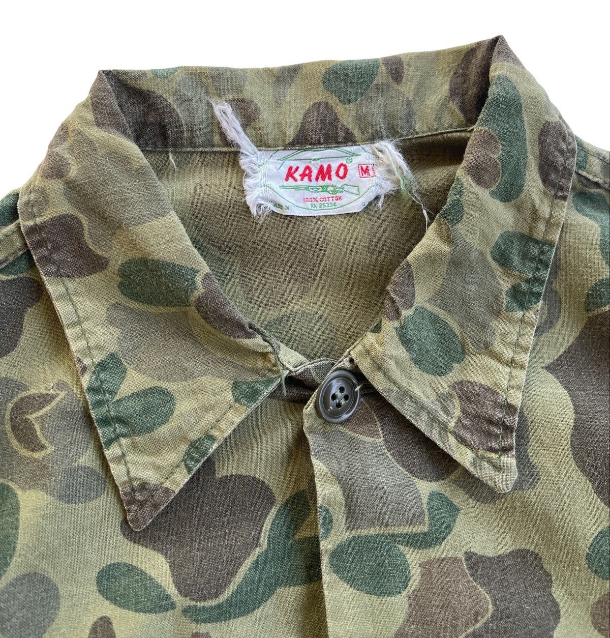 Vintage Vintage 70s Hunting Duck Camouflage Jacket Size US M / EU 48-50 / 2 - 7 Thumbnail