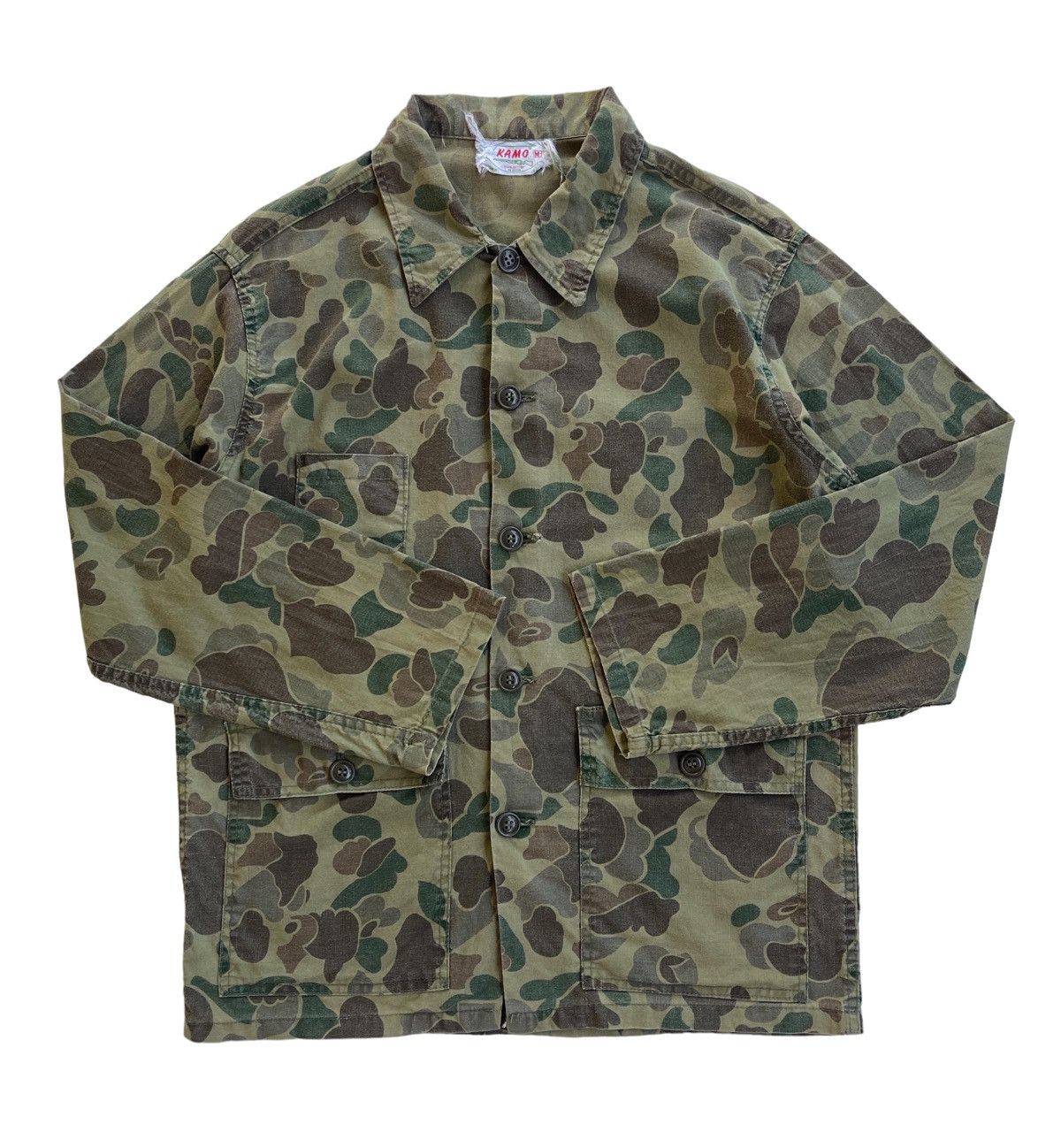 Vintage Vintage 70s Hunting Duck Camouflage Jacket Size US M / EU 48-50 / 2 - 4 Thumbnail