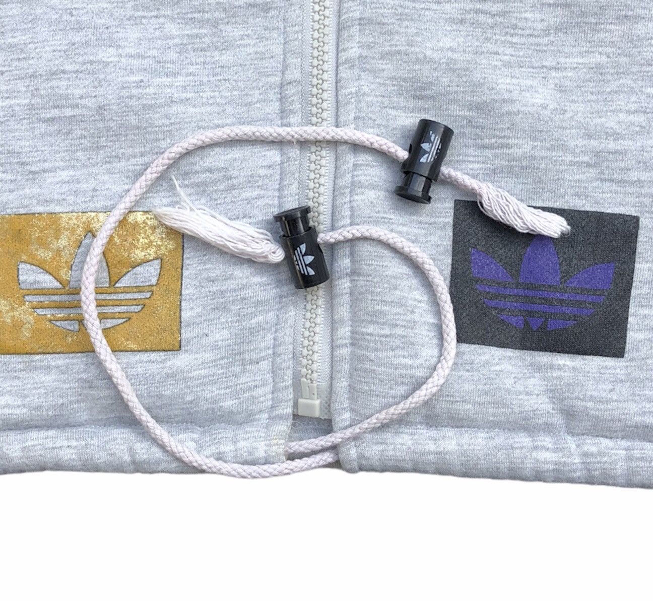 Adidas Vintage Adidas Trefoil Big Logo Fleece Hoodie Sweatshirt Size US S / EU 44-46 / 1 - 9 Thumbnail