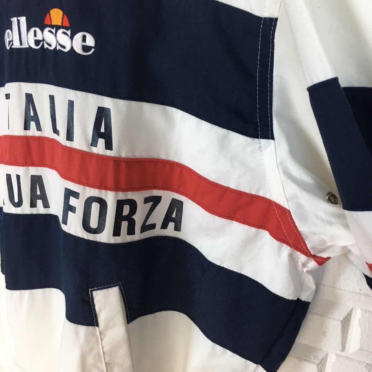 Ellesse Ellesse Forza Italia Bomber Style Jacket Size US L / EU 52-54 / 3 - 7 Thumbnail