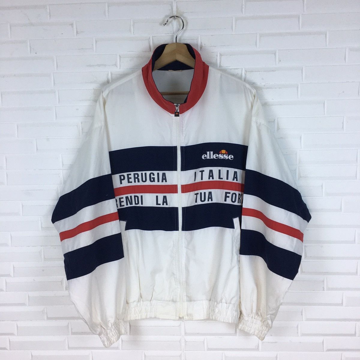 Ellesse Ellesse Forza Italia Bomber Style Jacket Size US L / EU 52-54 / 3 - 2 Thumbnail
