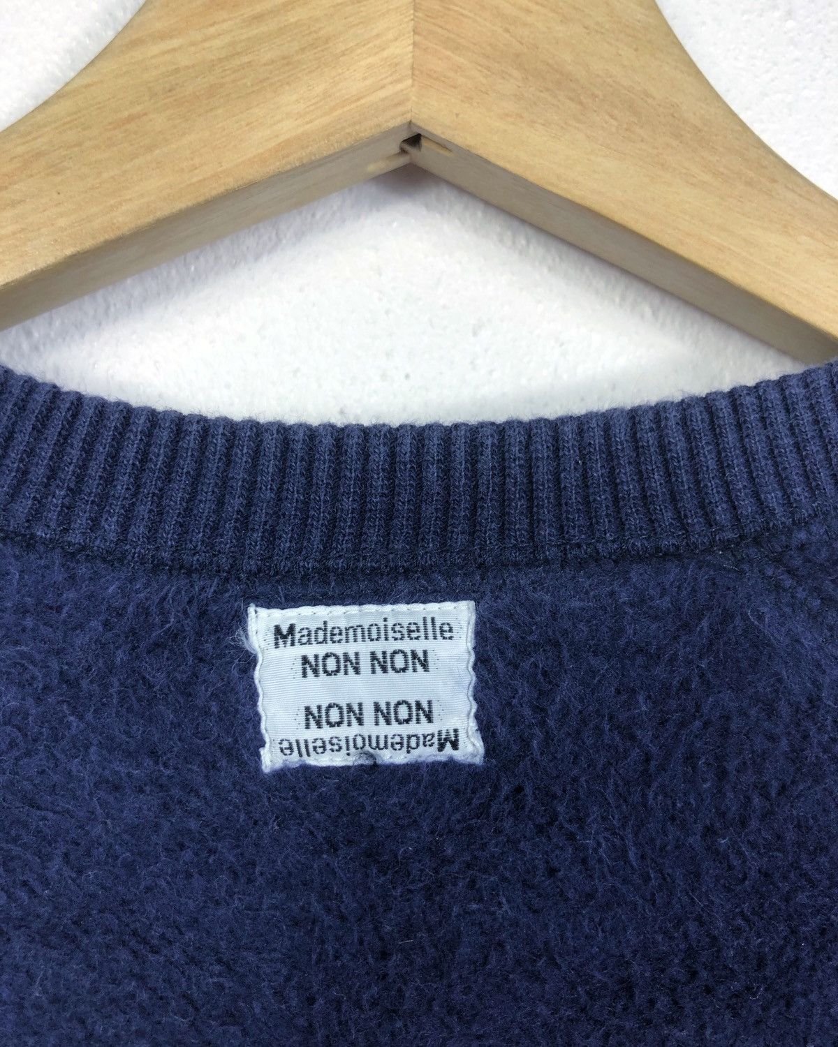 Japanese Brand × Mademoiselle Non Non × Vintage Rare Vintage Mademoiselle Non Non Embroidered Logo t Size US M / EU 48-50 / 2 - 9 Thumbnail