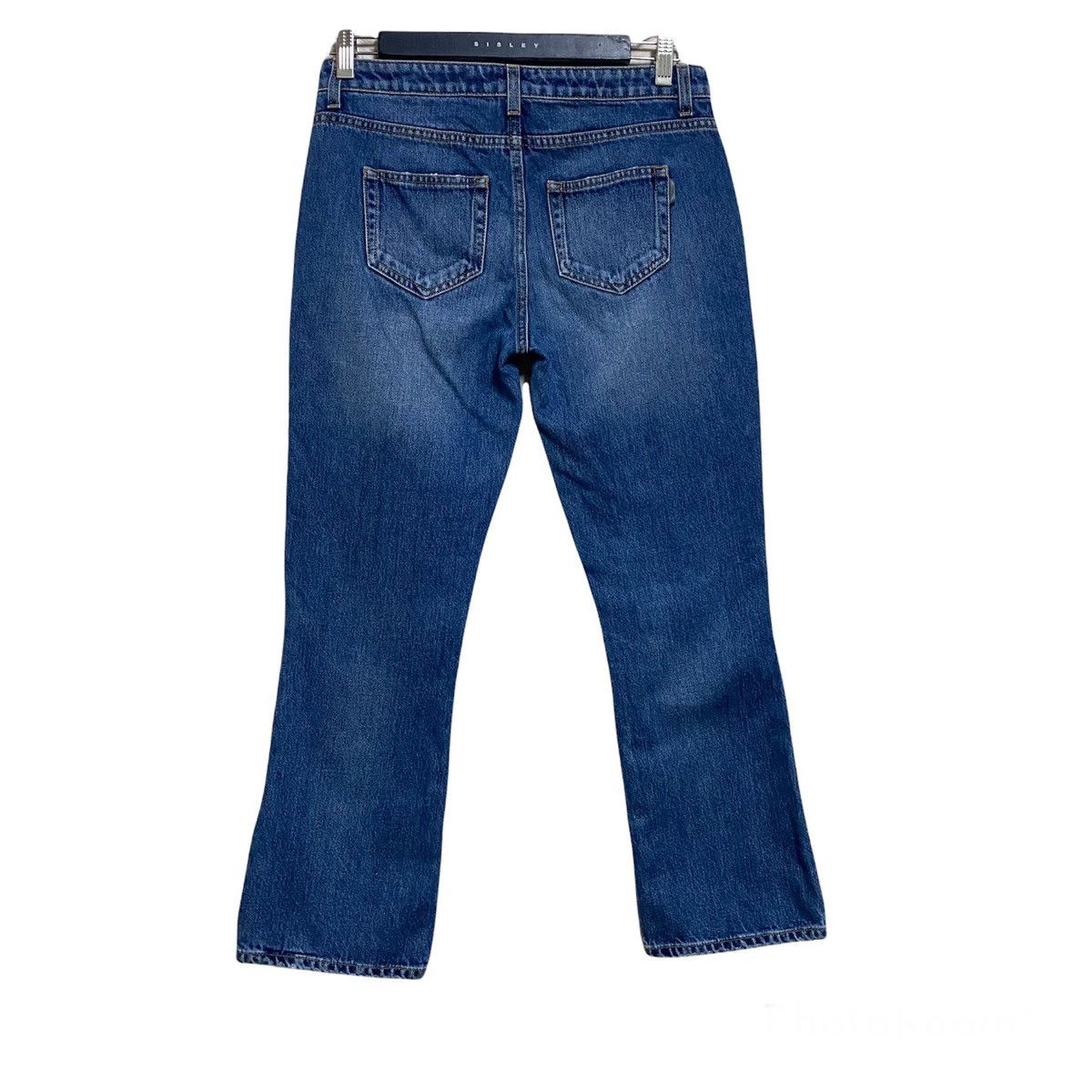 Hedi Slimane × Saint Laurent Paris Saint Laurent Paris Flare Jeans Cropped Size 30" / US 8 / IT 44 - 3 Thumbnail