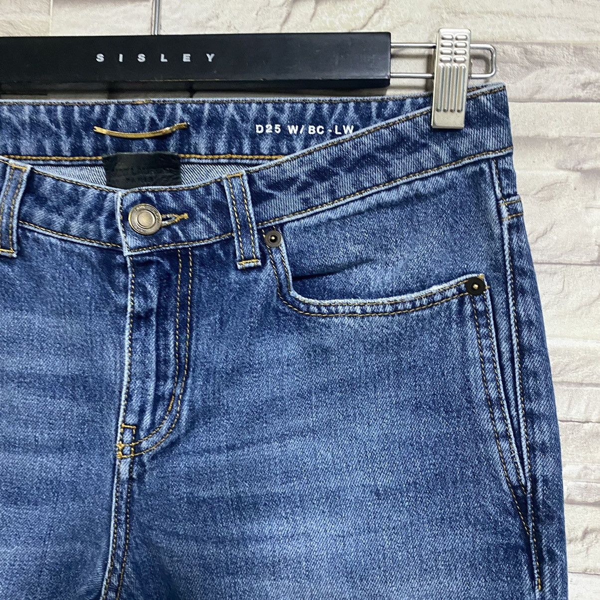 Hedi Slimane × Saint Laurent Paris Saint Laurent Paris Flare Jeans Cropped Size 30" / US 8 / IT 44 - 8 Thumbnail