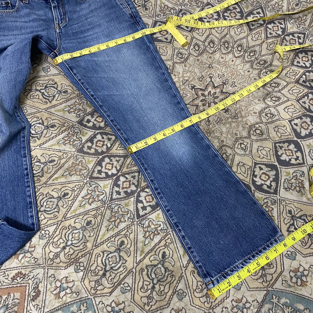 Hedi Slimane × Saint Laurent Paris Saint Laurent Paris Flare Jeans Cropped Size 30" / US 8 / IT 44 - 22 Thumbnail