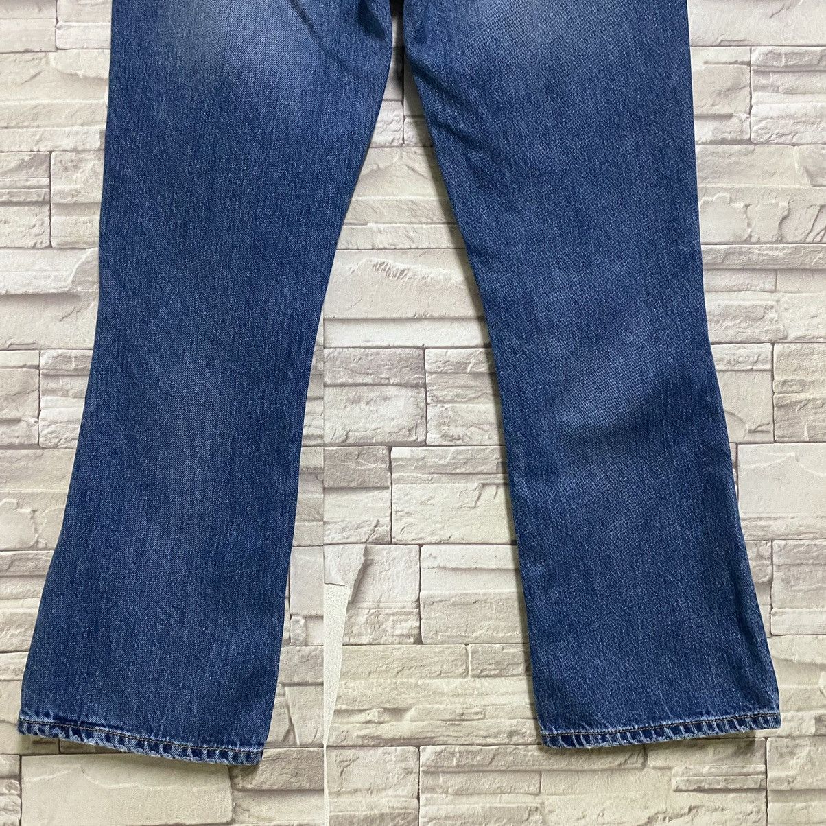Hedi Slimane × Saint Laurent Paris Saint Laurent Paris Flare Jeans Cropped Size 30" / US 8 / IT 44 - 13 Thumbnail