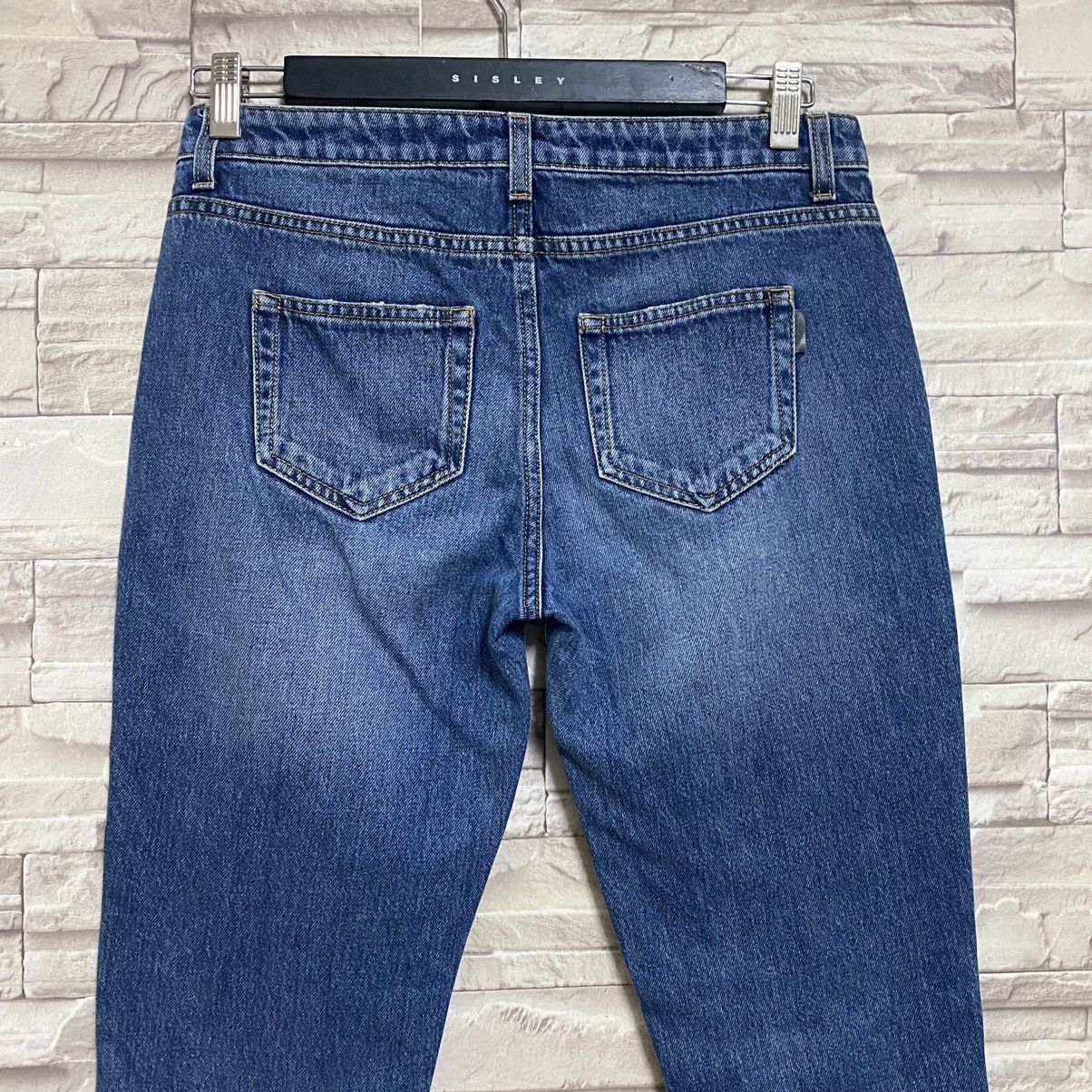 Hedi Slimane × Saint Laurent Paris Saint Laurent Paris Flare Jeans Cropped Size 30" / US 8 / IT 44 - 12 Thumbnail