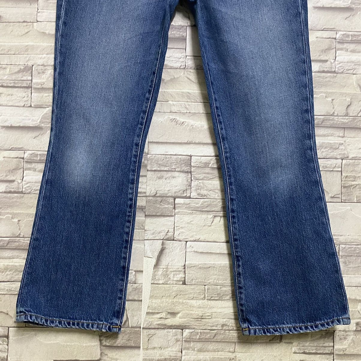 Hedi Slimane × Saint Laurent Paris Saint Laurent Paris Flare Jeans Cropped Size 30" / US 8 / IT 44 - 6 Thumbnail