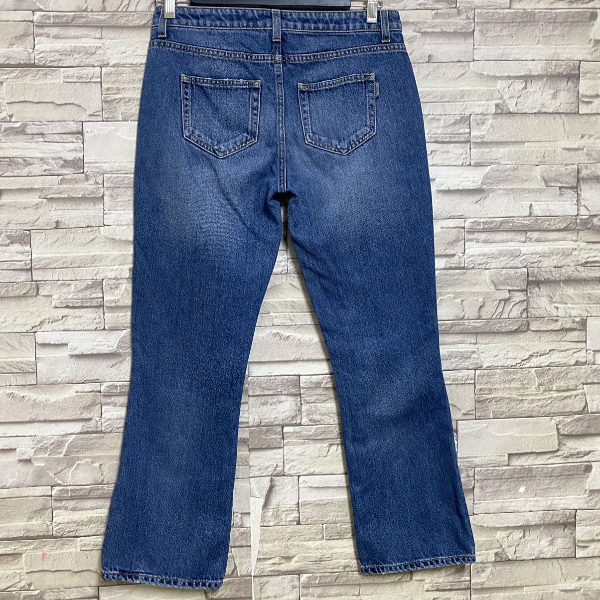 Hedi Slimane × Saint Laurent Paris Saint Laurent Paris Flare Jeans Cropped Size 30" / US 8 / IT 44 - 11 Thumbnail