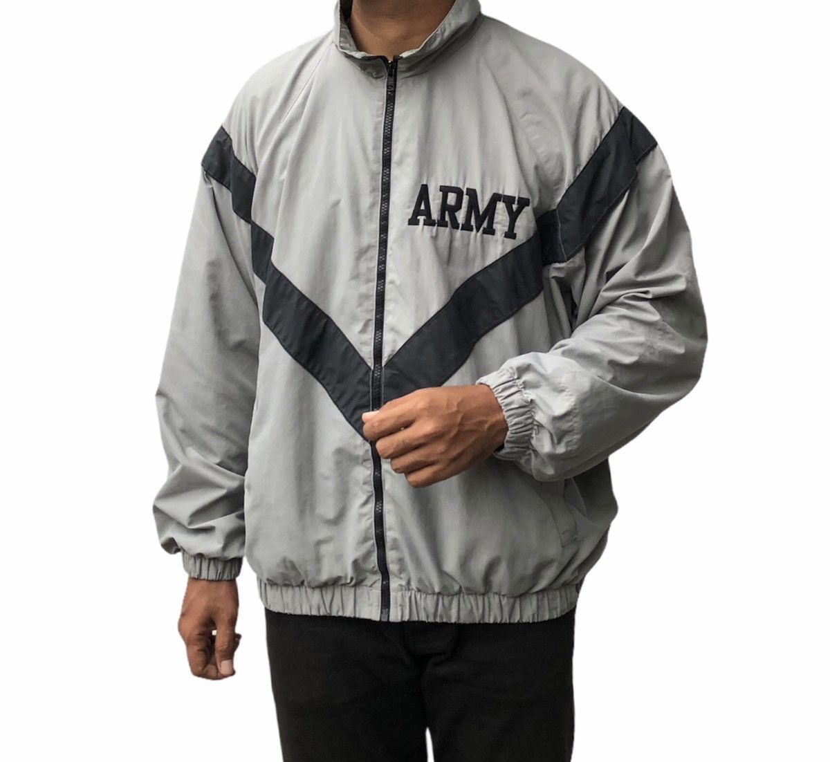 Vintage Vintage Army Physical Fitness Uniform Jacket Size US M / EU 48-50 / 2 - 1 Thumbnail
