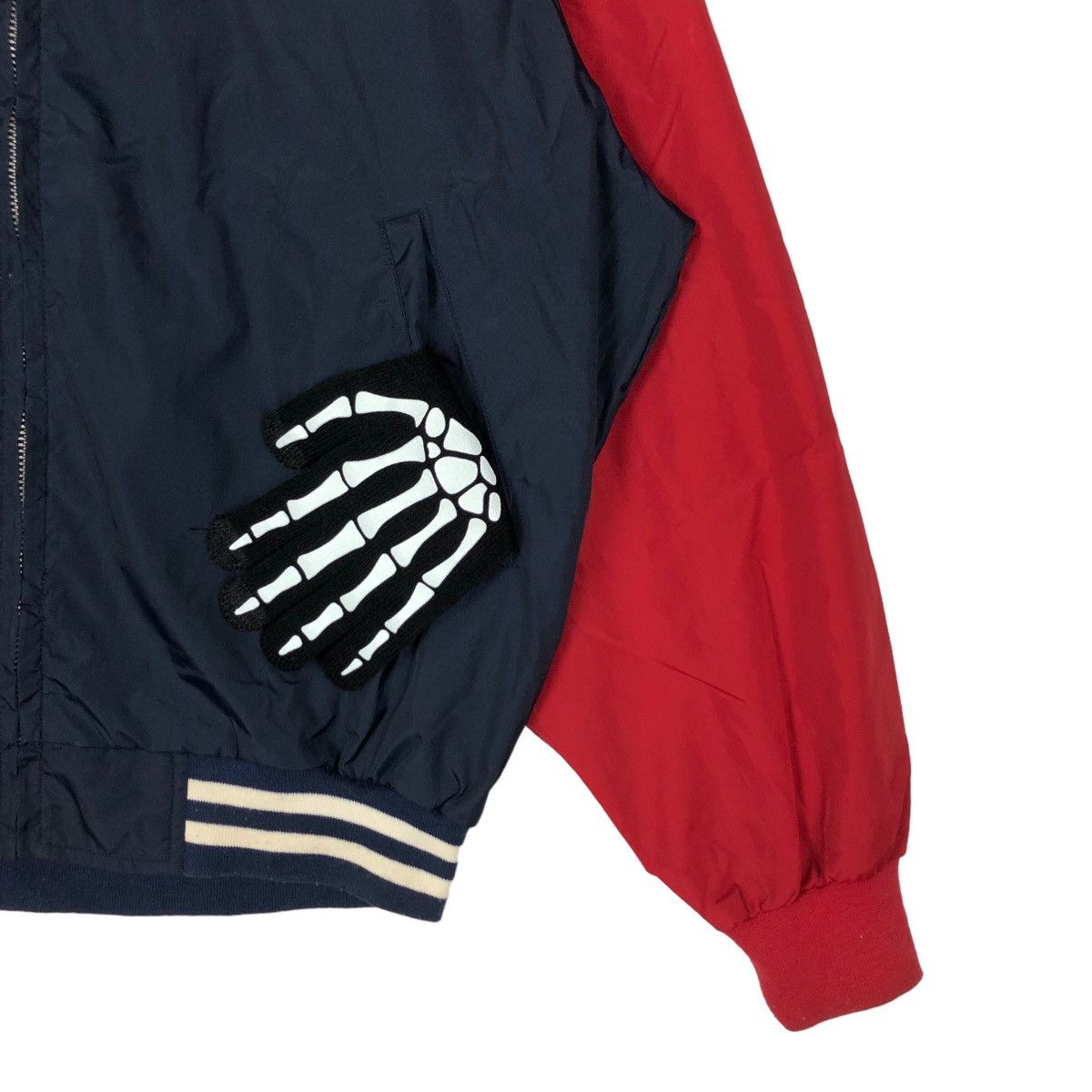 Japanese Brand VINTAGE BOMBER JACKET RAWLINGS USA BIG LOGO SPORTS Size US L / EU 52-54 / 3 - 4 Thumbnail