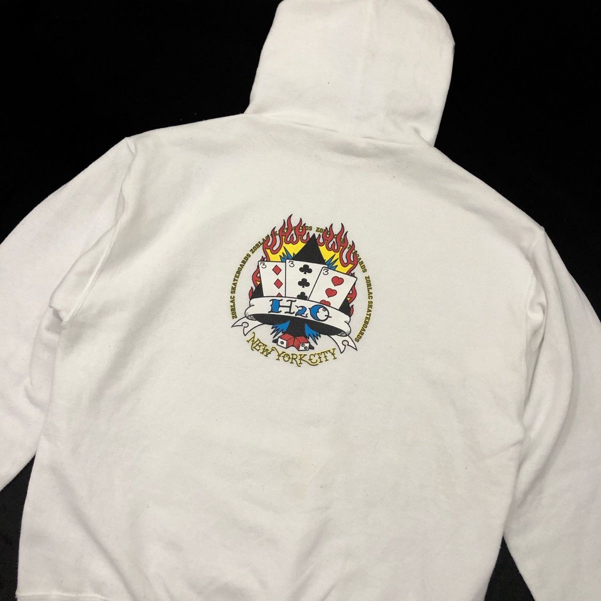 Vintage 🔥ZORLAC Skateboard Pullover Jumper Hoodie Sweatshirt Size US L / EU 52-54 / 3 - 2 Thumbnail