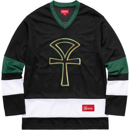 Supreme ankh hot sale hockey jersey