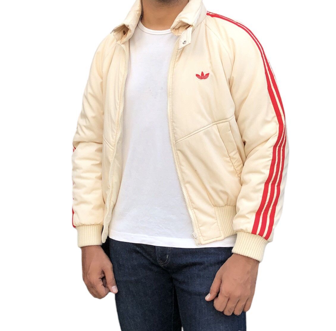 Adidas Vintage Adidas 3 Streifen Grosse Puffer Jacket Size US M / EU 48-50 / 2 - 5 Thumbnail