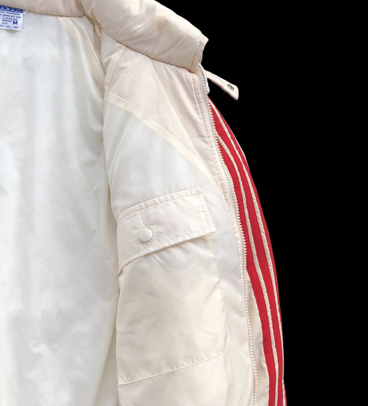 Adidas Vintage Adidas 3 Streifen Grosse Puffer Jacket Size US M / EU 48-50 / 2 - 8 Thumbnail