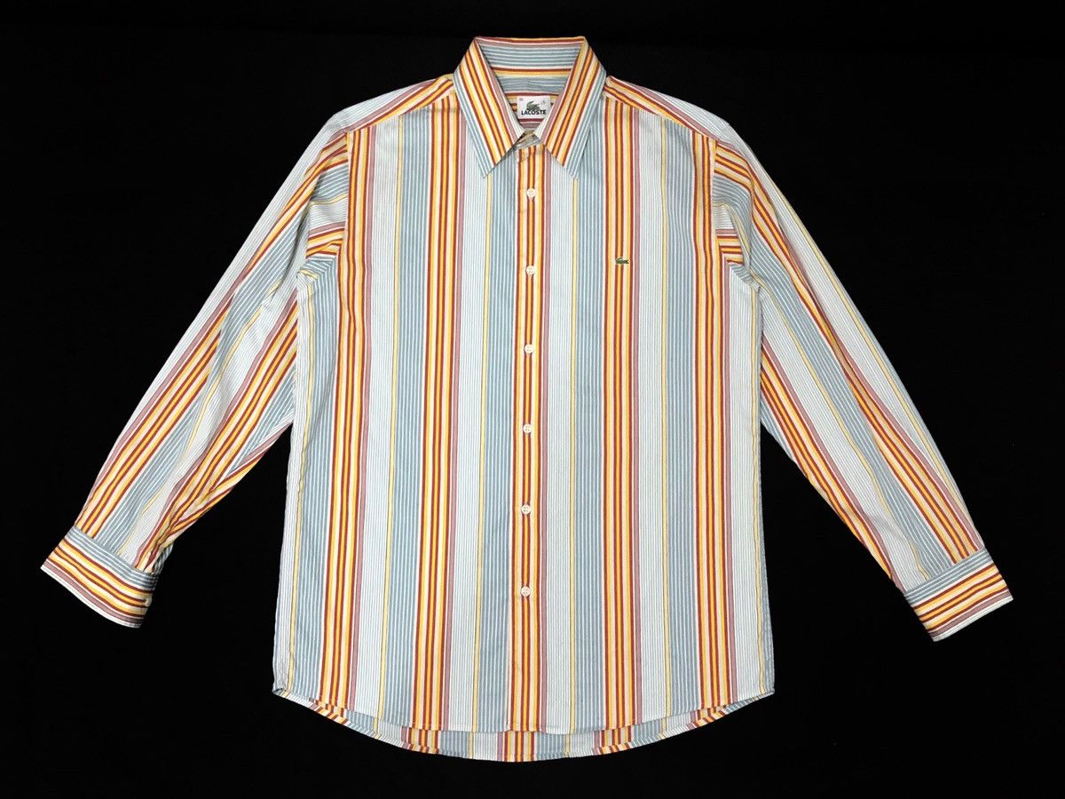 Lacoste Lacoste Long Sleeve Shirt Men Size US L / EU 52-54 / 3 - 3 Thumbnail