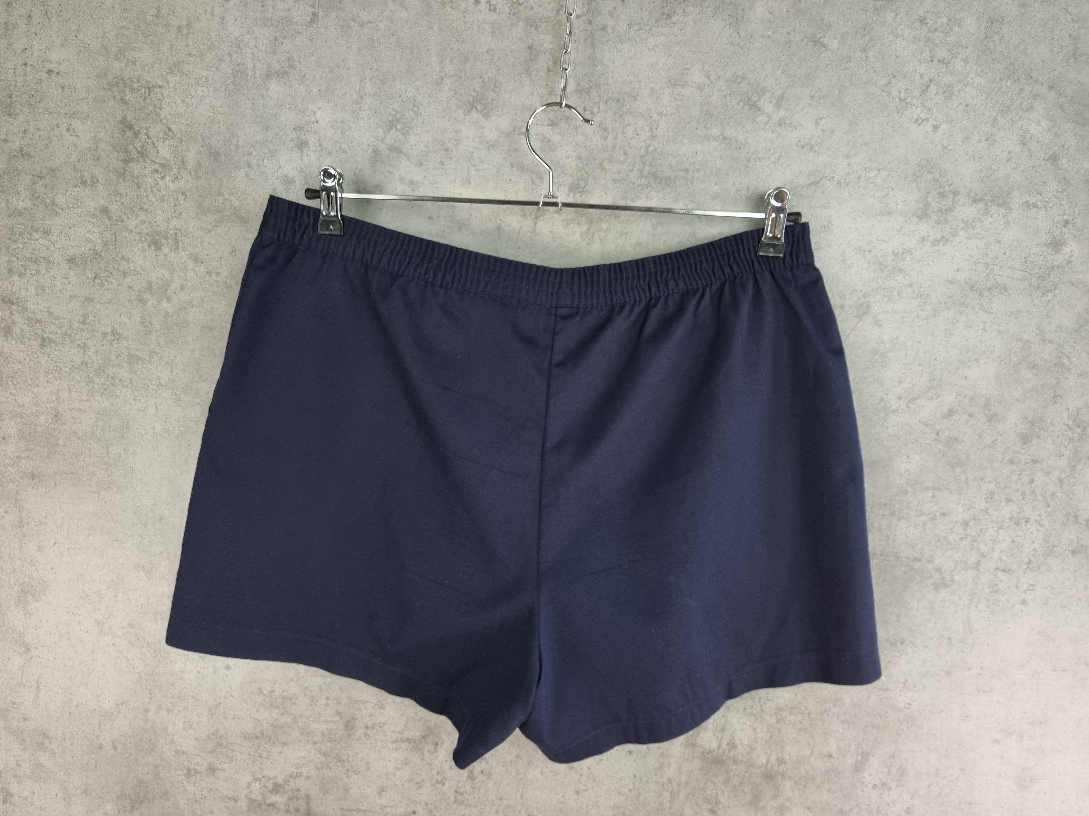 Golf Wang × Sergio Tacchini × Vintage Rare Navy Sergio Tacchini Tenis Shorts Size US 34 / EU 50 - 3 Thumbnail
