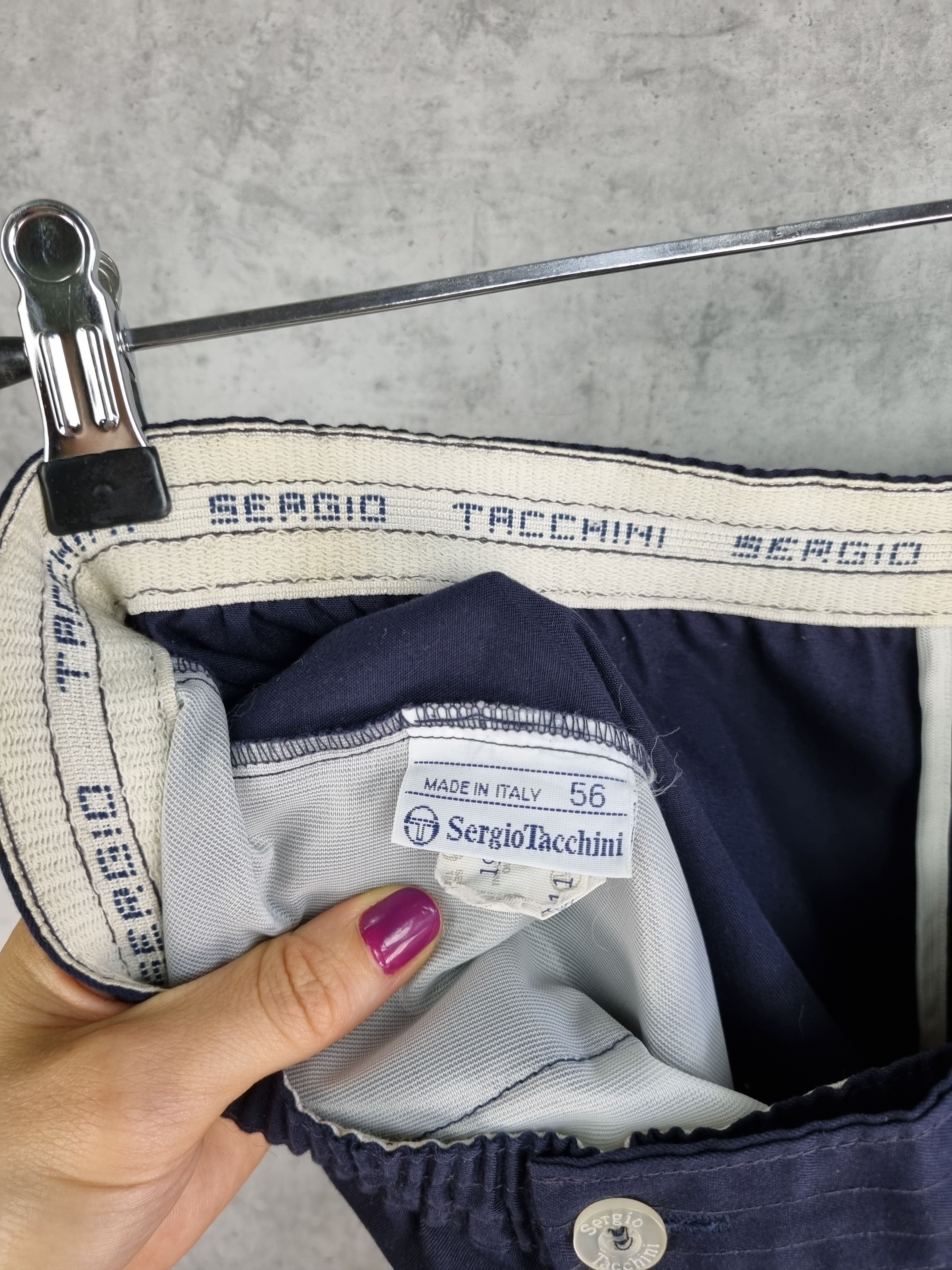 Golf Wang × Sergio Tacchini × Vintage Rare Navy Sergio Tacchini Tenis Shorts Size US 34 / EU 50 - 7 Thumbnail