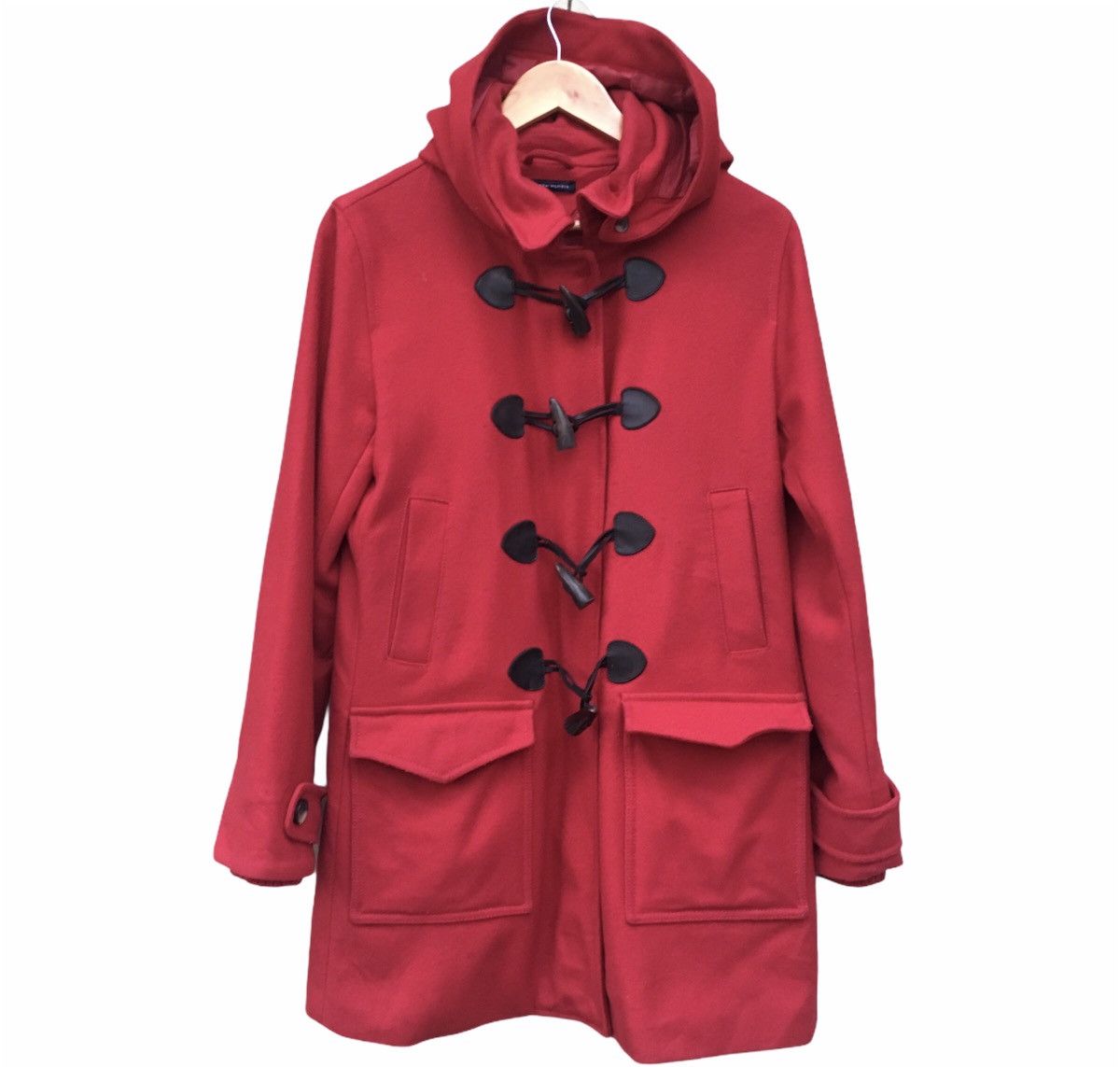 Tommy Hilfiger Tommy Hilfiger Wool Duffel Coat Size US M / EU 48-50 / 2 - 1 Thumbnail