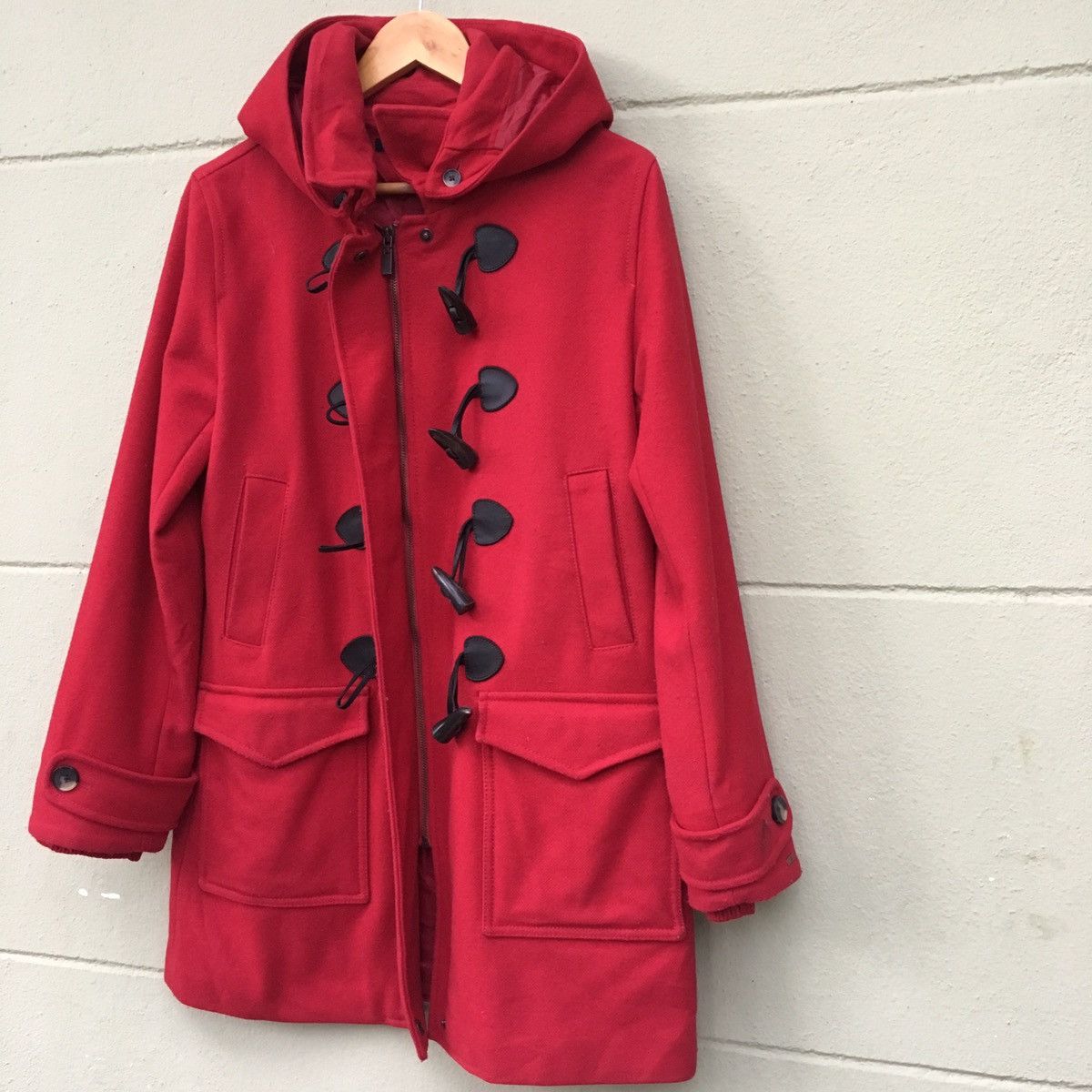 Tommy Hilfiger Tommy Hilfiger Wool Duffel Coat Size US M / EU 48-50 / 2 - 8 Thumbnail