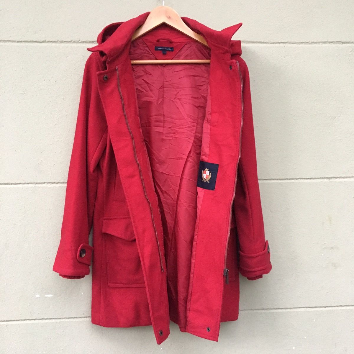 Tommy Hilfiger Tommy Hilfiger Wool Duffel Coat Size US M / EU 48-50 / 2 - 9 Thumbnail