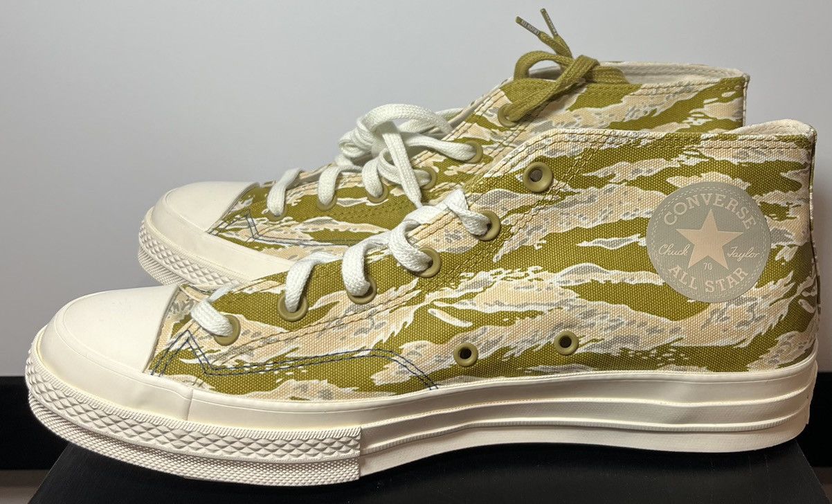 Converse × Undefeated Converse X Undefeated All Star 70 Mid Amber Green Size 11.5 Size US 11.5 / EU 44-45 - 2 Thumbnail