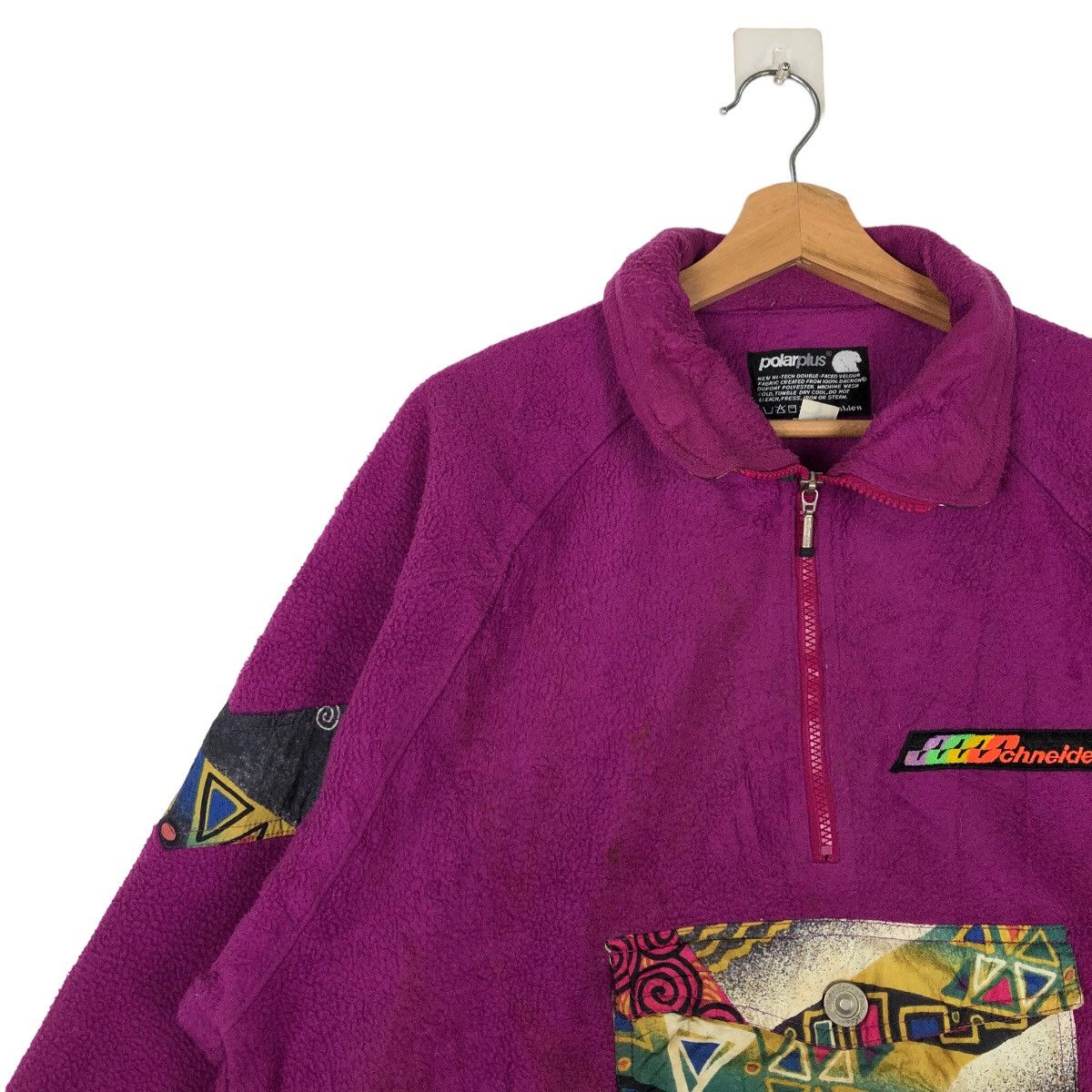 Japanese Brand VINTAGE POLARPLUS FLEECE SWEATSHIRT BIG LOGO Size US M / EU 48-50 / 2 - 6 Thumbnail