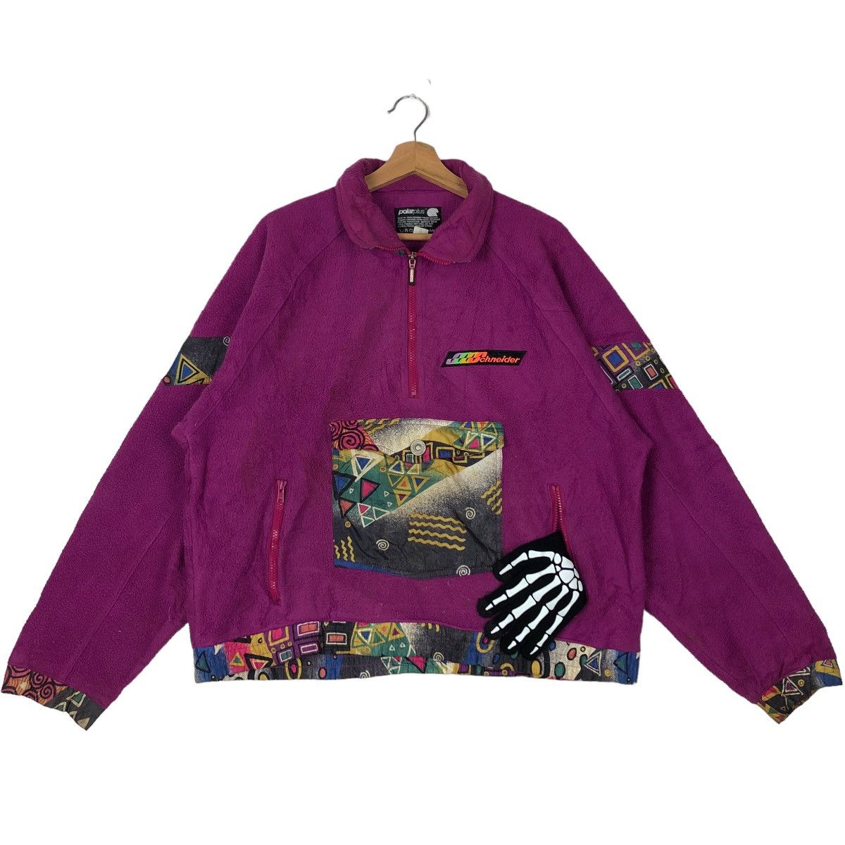 Japanese Brand VINTAGE POLARPLUS FLEECE SWEATSHIRT BIG LOGO Size US M / EU 48-50 / 2 - 1 Thumbnail