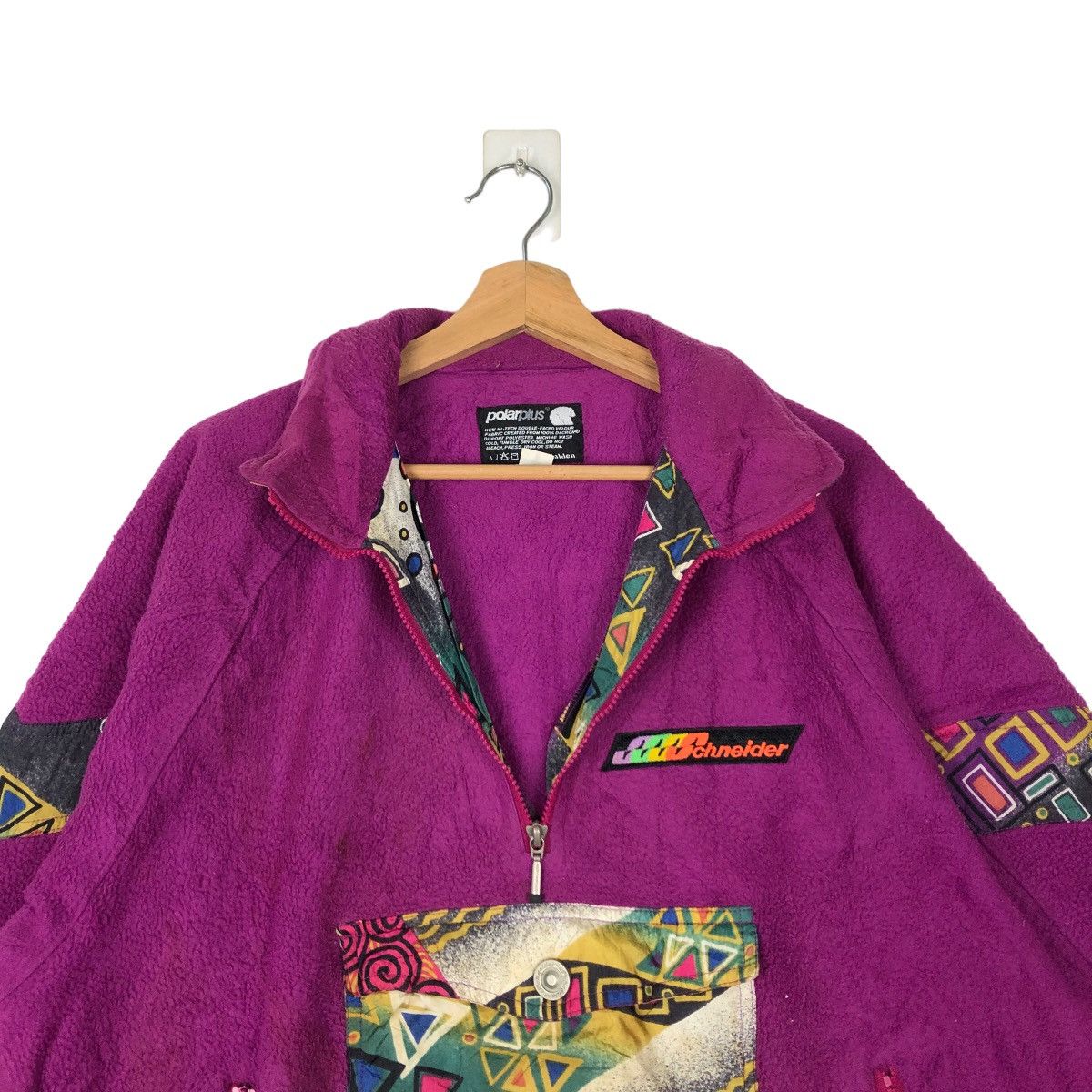 Japanese Brand VINTAGE POLARPLUS FLEECE SWEATSHIRT BIG LOGO Size US M / EU 48-50 / 2 - 8 Thumbnail